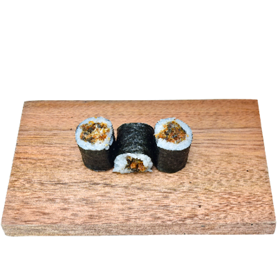 HOS03 Salmon Skin Hosomaki