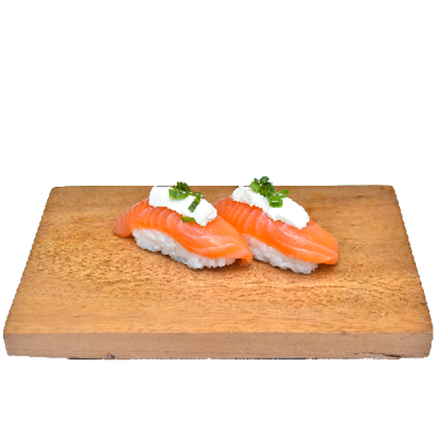 NIG02 Salmon Philly Nigiri
