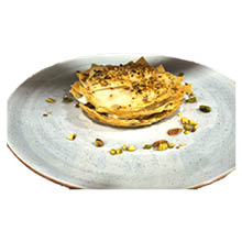 DES01 Baklava Stuffed With Ashta Ice Cream