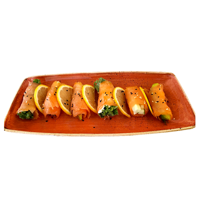 7 Smoked Salmon Rolls