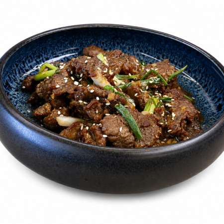 Mongolian beef medium / large